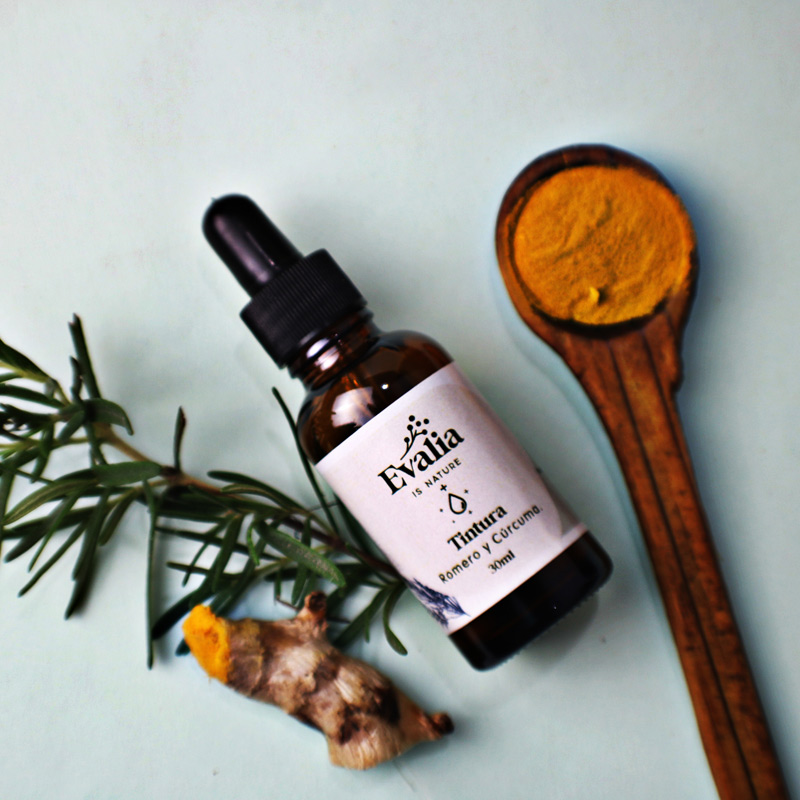 Tintura Madre Evalia Curcuma romero